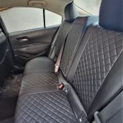 toyota corolla premium seat covers black leather chehol.org